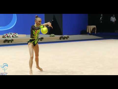 Khrystyna Pohranychna Ball Final 26,600 - Grand-Prix Israel 2021