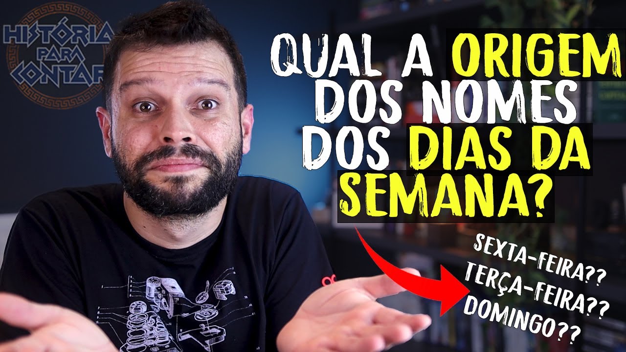 Qual a origem dos nomes dos Dias da Semana??