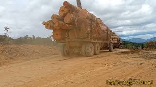 Download lagu lori balak mengeluarkan kayu daripada hutan [ logging track Malaysia lori hantu ] Malaysia perak mp3