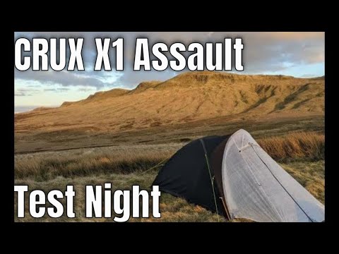 #244 Crux X1 Assault Tent | Test Night Review |