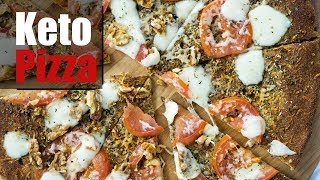 Coconut Flour Pizza Crust | Keto Pizza Recipe