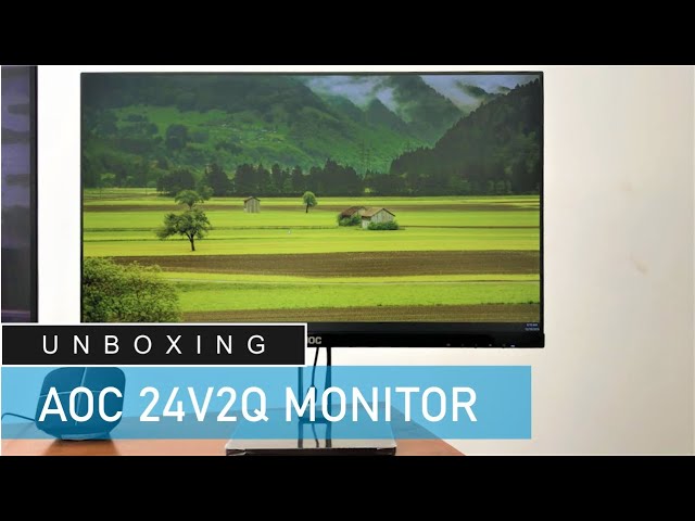 Màn hình AOC 24V2Q IPS FreeSync Ultra Slim FULL HD