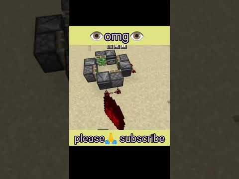 minecraft redstone build hack#short #shorts