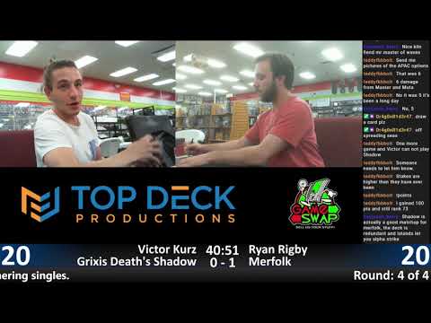 Tuesday Night Modern (6/4/19) - Victor Kurz (Grixis Death's Shadow) vs. Ryan Rigby (Merfolk)
