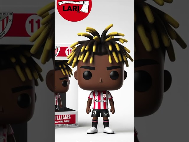 Vídeo relacionado con MINIX BANDAI Figura de colección 12cm - Nico Williams - Athletic de Bilbao - Coleccionables para Exhibición - Idea de Regalo - Juguetes para Niños Y Adultos - Fans De Fútbol (MN12633)