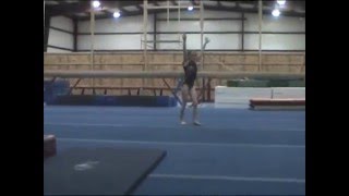 preview picture of video 'Ashtyn & Greg Gymnastics Practice 1-2-09'