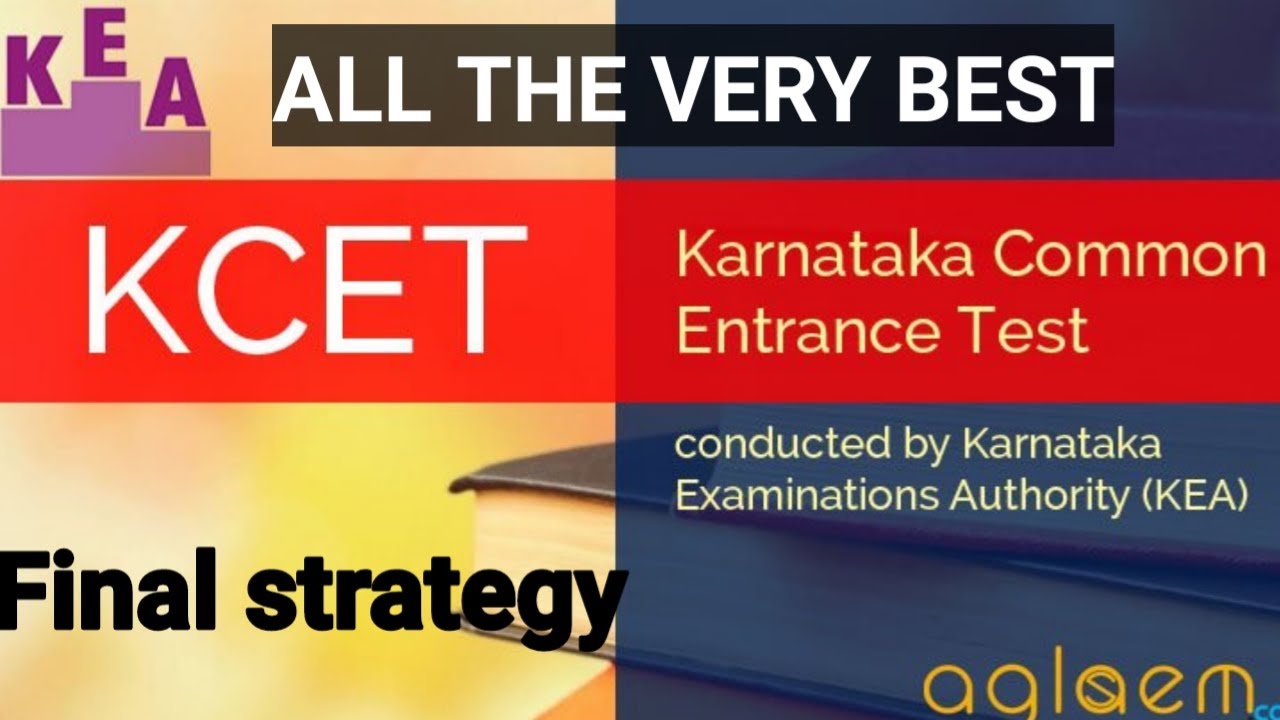 ||Final strategy for KCET||Important chapters for KCET||How to score maximum marks in minimum time||
