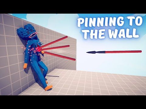 PINNING EVERY UNIT TO THE WALL - Totally Accurate Battle Simulator