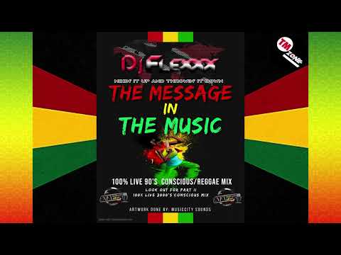 DJ Flexxx - The Message In The Music - 90's Conscious - Reggae Mix