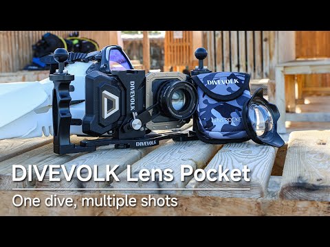 UNLOCK Underwater Lens Swaps in SECONDS! | DIVEVOLK Underwater Lens Pocket