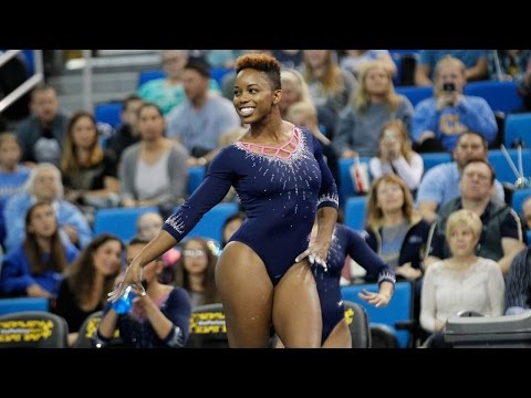 Sadiqua Bynum - 9.975 On Floor Against Oregon State (2-13-16)