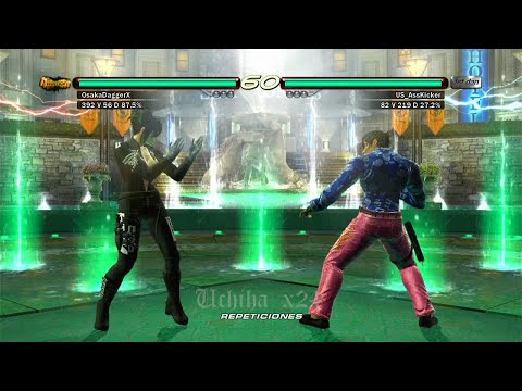 L7 177_4 Nina W (OsakaDaggerX) vs Law (US_AssKicker) - Tekken 6 ( Uchiha x24 ) Online 18