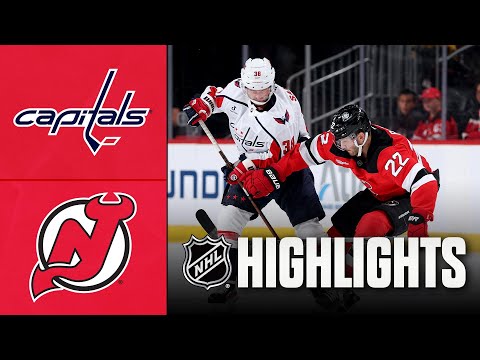 NHL Preseason Highlights | Capitals vs. Devils | September 28, 2025