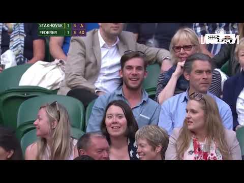 UPSET IN TENNIS HISTORY- In 2013 Wimbledon Stakhovsky(UKRAINE) beat Federer(SWITZERLAND)