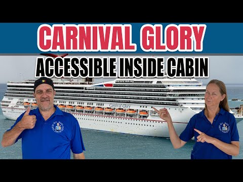 Thumbnail for Carnival Glory Accessible Inside Cabin 6311 | Tall Man's Cruise Adventures