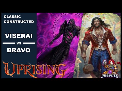 UPRISING Classic Constructed Gameplay - Viserai vs Bravo