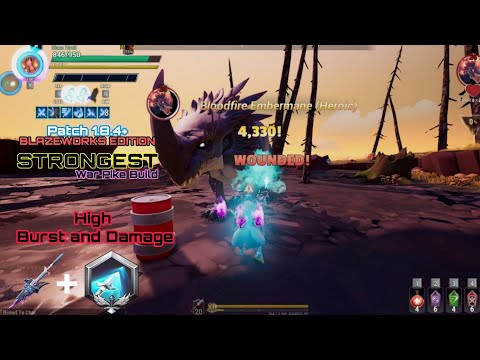 Patch 1.8.4 | OP Umbral War Pike Build In BLAZEWORKS | High Burst and DPS - Dauntless Indonesia