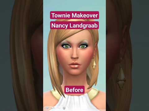 The Sims 4 Townie Makeover: Nancy Landgraab #thesims4gameplay #createasim #sims4 #thesims #sims4game