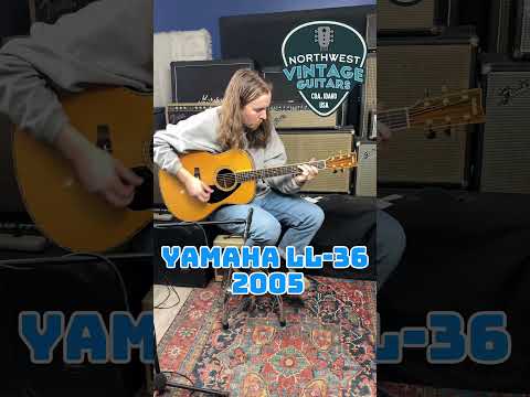 *Video* Yamaha LL36 All Solid Wood Lacquer Finish w/OHSC - 2005 image 25