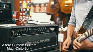 Video thumbnail for Altero Cusom Guitars mag -Distortion- サウンドサンプル by 島村楽器 静岡パルコ店