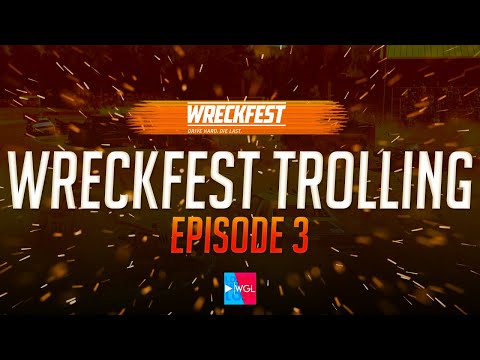 WRECKFEST Trolling PS4 - Funny Crashing Reactions Episode 3