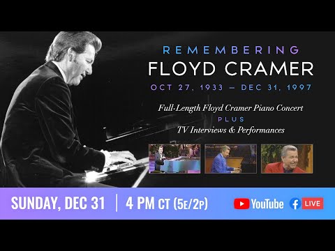 "Remembering Floyd Cramer" - Full-Length Floyd Cramer Piano Concert