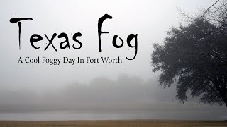 A Cool Foggy Day In Fort Worth, Texas ASMR