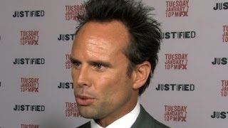FX's Justified Season 5 Premiere: Walton Goggins, Cathy Baron, Erica Tazel & More on What's in Store video