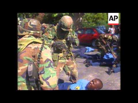 Haiti - U.S.Troops Raid FRAPH HQ