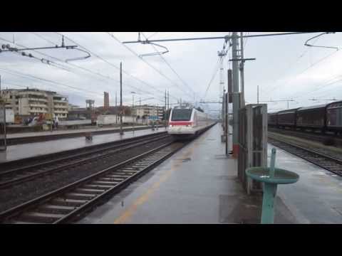 TRANSITO IN STAZIONE A MODERATA VELOCITA' PER L'ETR 460!