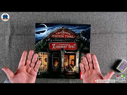 UNBOXING THE TAVERNS OF TIEFENTHAL: OPEN DOORS ‐ Board Game #indabox