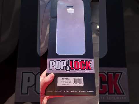 Pop and Lock PL8547HD wiring harnesses instructions on passenger side 2018 Tacoma