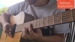 Deftones - Digital Bath | Easy Guitar Lesson #deftones #guitarlesson #stephencarpenter #chinomoreno