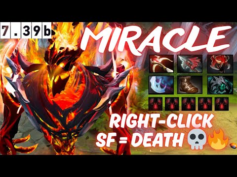 SHADOW FIEND CARRY GUIDE – MIRACLE'S 7.39b DOMINANCE