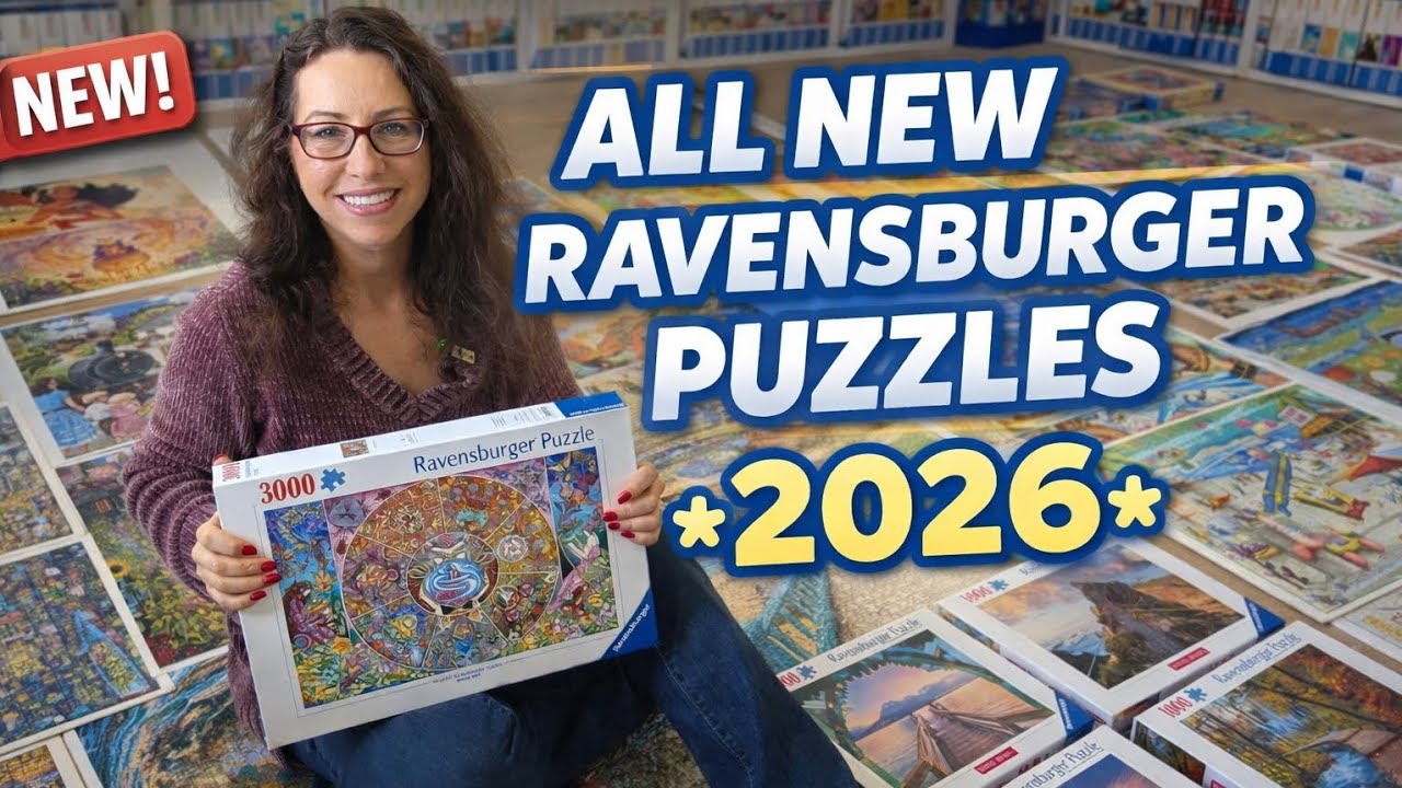 Ravensburger *NEW* 2026 Releases puzzles - February/March - puzzlesbyLiza
