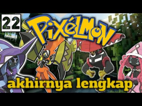 keluarga pokemon tapu sudah lengkap EP.22 - PIXELMON INDONESIA