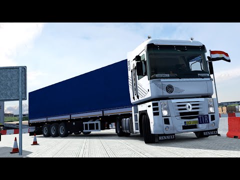 ETS2 1.35 ProMods 2.41 Renault Magnum  Port Said - Ramallah