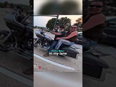 Harley Rider Demanded Respect
