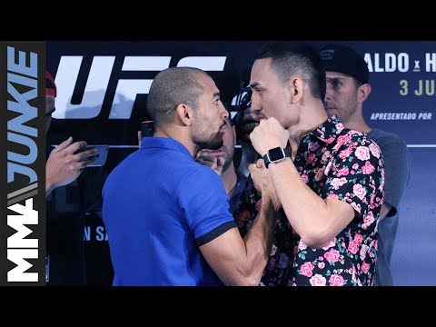 UFC 212 media day face-offs