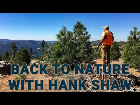 Hank Shaw takes us back to nature through hunting and cooking