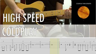 High Speed Coldplay Cover • Guitar Tab • Tutorial • Lesson
