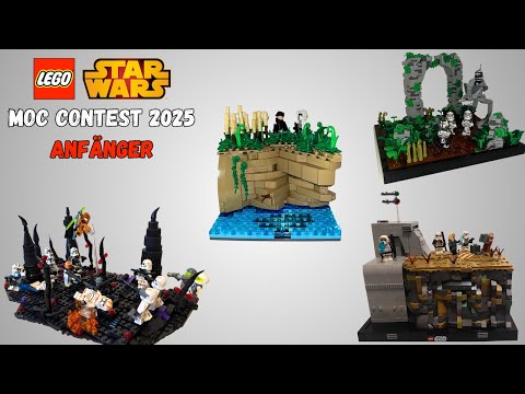 Alle MOCs (sowie die Gewinner) der Anfänger Kategorie! | LEGO Star Wars MOC Contest 2025