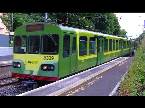 Irish Rail 8300 Class Dart Train number 8339 - Raheny Station, Dublin