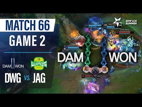DWG vs JAG | Match66 Game2 H/L | 2019 LCK Summer