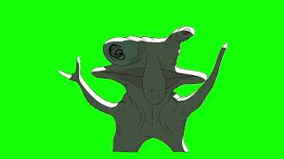 Smiling Friends Homunculus "stop fighting" green screen