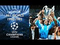Todos los Goles de la Champions League 1992 - 1993