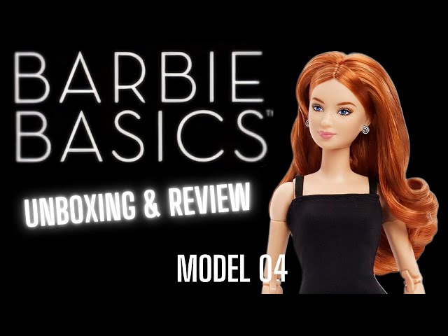 Vídeo relacionado con Barbie Basics Muñeca Modelo 07 de Moda para coleccionistas con Melena Rubia y Pantalones Blancos con Estampado, Ropa Intercambiable con Otras muñecas y Cuerpo articulado, JJX26