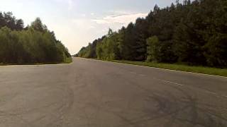 preview picture of video 'GSXR 600- 260 km/h, Wielbark'