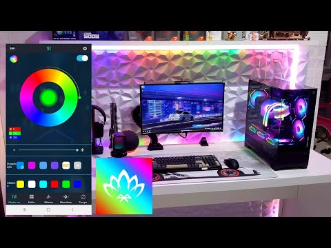 How to download, install and use the Magic Lantern app to control Bluetooth LED strips and bars