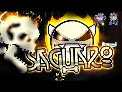 "Saguaro" (Demon) by OSIRIS GD [All Coins] | Geometry Dash 2.11